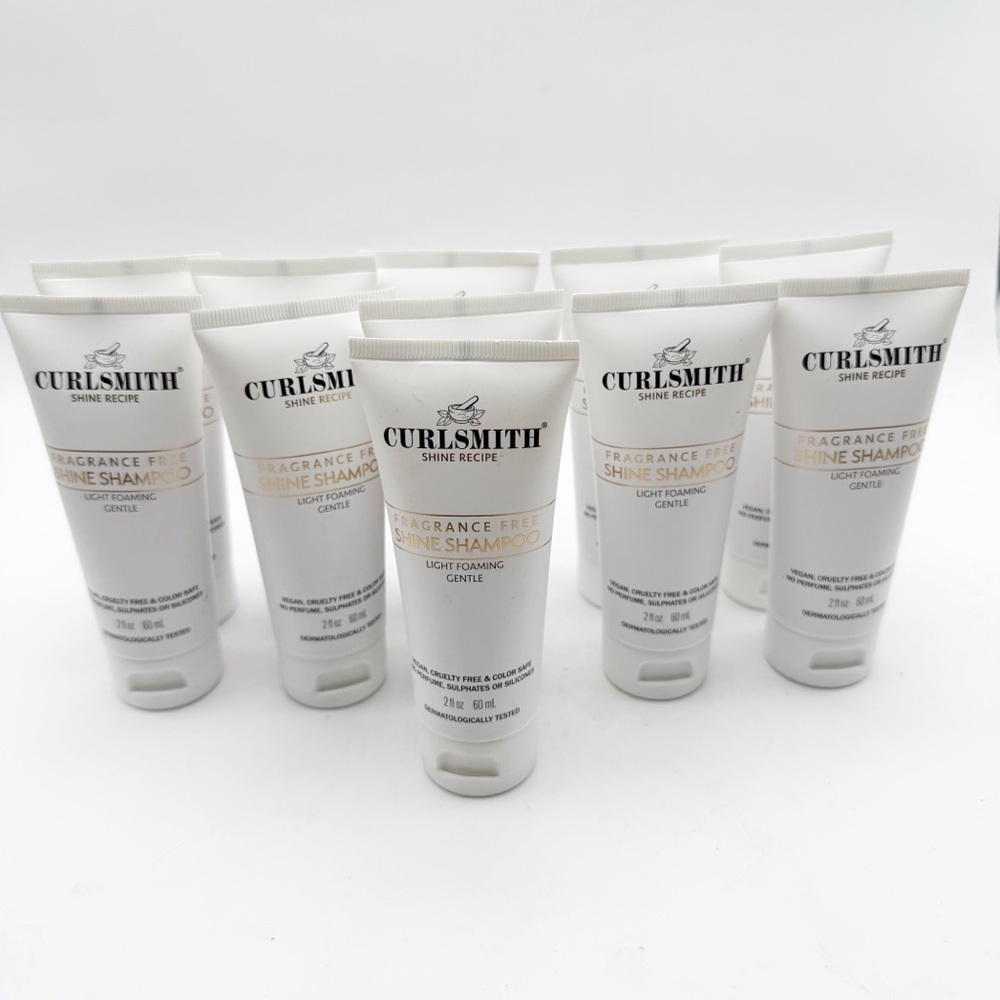 Curl smith Fragrance Free Shine Shampoo 2 oz x 11
